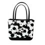 Football Design Tote Crocbagg Ladies Football And Mum’s, thumbnail 5 of 6