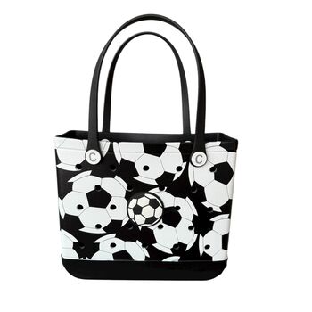 Football Design Tote Crocbagg Ladies Football And Mum’s, 5 of 6