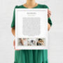 Wedding Vows Personalised Photo Print, thumbnail 5 of 11
