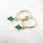 May Birthstone Emerald Earrings Gift Set For Her, thumbnail 5 of 8