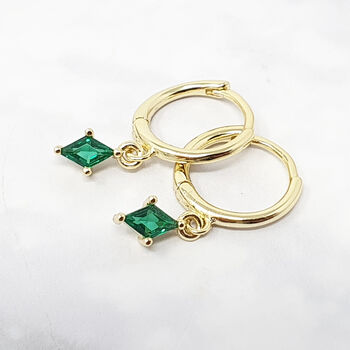 May Birthstone Emerald Earrings Gift Set For Her, 5 of 9