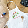 Personalised Robin Christmas Apron, thumbnail 1 of 8