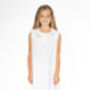 Girl's White Cotton Dragonfly Nightdress, thumbnail 5 of 5