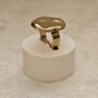 Geometric Round Ring, thumbnail 8 of 8