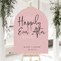 Arched Wedding Sign With Quote, thumbnail 3 of 5