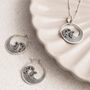 Sterling Silver Great Wave Necklace, thumbnail 4 of 5