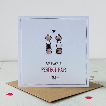 A Perfect Pair Valentine's Card, 2 of 6