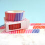 Brushy Stripes Washi Tape Juicy Stripes, thumbnail 4 of 5
