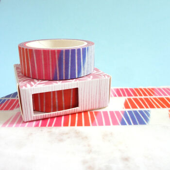 Brushy Stripes Washi Tape Juicy Stripes, 4 of 5