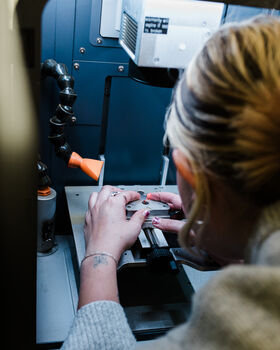 Men’s Personalised Own Handwriting Secret Message Bracelet, 7 of 8