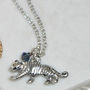 Tiger Charm Necklace Gold Only, thumbnail 2 of 3
