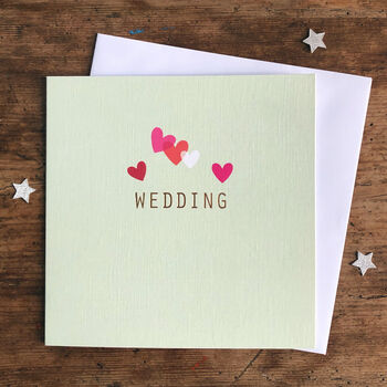 Gold Foiled Wedding Card, 5 of 5