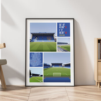 Portsmouth Fc Views Of Fratton Park Poster, 3 of 7