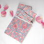 Personalised Set Of Two Face Coverings In Pouch, thumbnail 6 of 8