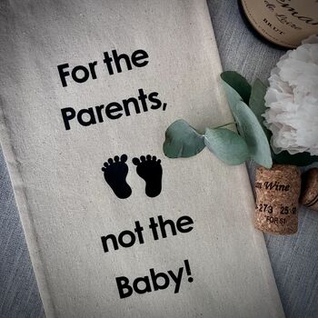 For The Parents New Baby Cotton Bottle Bag, 2 of 3