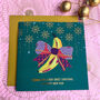 Sweet Christmas And Happy New Year Card Gold Foiled, thumbnail 2 of 3