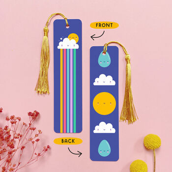 Rainbow Cloud Bookmark, 2 of 3