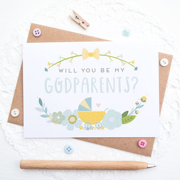 Will You Be My Godparents? Card, 9 of 12