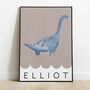 Personalised Children's Dinosaur Print, thumbnail 2 of 4