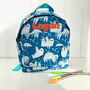 Vintage Style Personalised Backpack, thumbnail 8 of 12