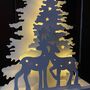 Light Up Deer Pair Decoration, thumbnail 3 of 3