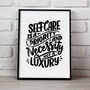 Self Care Quote Black And White Art Print, thumbnail 1 of 2