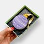 Personalised Purple Bauble Letterbox Cookie, thumbnail 3 of 10