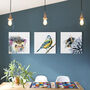 Inky Blue Tit Canvas Gallery Print, thumbnail 8 of 10