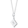 Nice Biscuit Charm Necklace, Sterling Silver Or Gold Plated, thumbnail 3 of 9