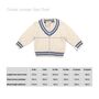 Red Stripe Baby Boy Cricket Jumper And Blanket Gift Set, thumbnail 6 of 12