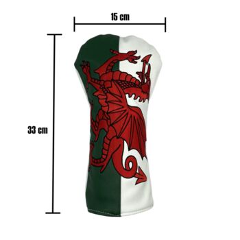 Wales Golf Driver Headcover, 6 of 6