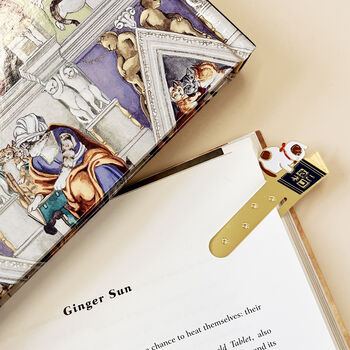 Set Of Three Personalised 'Cats Love To Read' Bookmark, 6 of 11