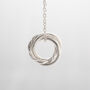 Sterling Silver 30th Birthday Necklace Hallmarked, thumbnail 5 of 12