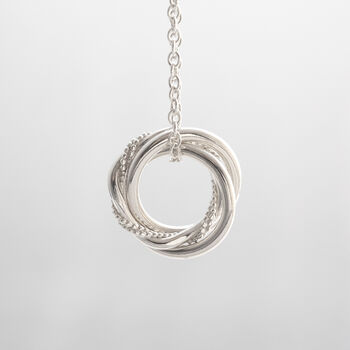 Sterling Silver 30th Birthday Necklace Hallmarked, 5 of 12