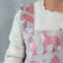 Kids Pinafore Apron | Printed Cotton Crossback, thumbnail 3 of 12