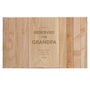 Personalised Reserved For Wooden Sofa Tray, thumbnail 2 of 5