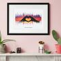 Mother's Day Gift Playable Soundwave Art Print, thumbnail 1 of 8