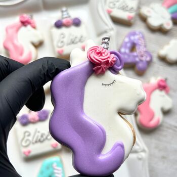 Personalised Unicorn Biscuit Gift, 5 of 5