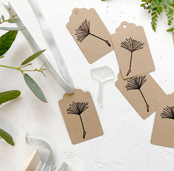 Dandelion Seed Clear Rubber Stamp, 4 of 8