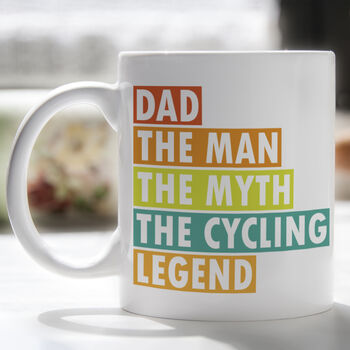 Cycling Father Day Mug, 4 of 5