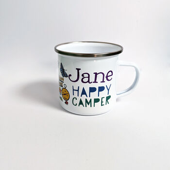 Personalised Enamel Camping Mug, 4 of 5