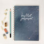 Peaceful Night Personalised Bullet Journal, thumbnail 11 of 11