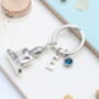 Personalisable Buddha Keyring Spiritual Gift, Good Luck Token, Yoga Accessory, thumbnail 5 of 9