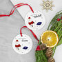 Personalised Cat Christmas Ornament, thumbnail 3 of 5