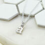 Sterling Silver Initial Letter Necklace, thumbnail 1 of 8