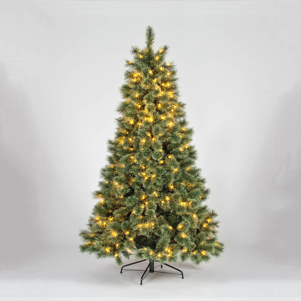 Cashmere Artificial Pre Lit Christmas Tree 7ft, 1 of 2