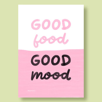 Good Food, Good Mood Print, 4 of 8