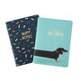 Set Of Two Top Dog 'Little Legs Big Ideas' Notebooks, thumbnail 6 of 6