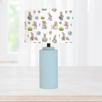 Bunny Family Lampshade, White, 2 of 2
