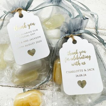 Personalised Wedding Favour Tags, Gift Tags, 6 of 6
